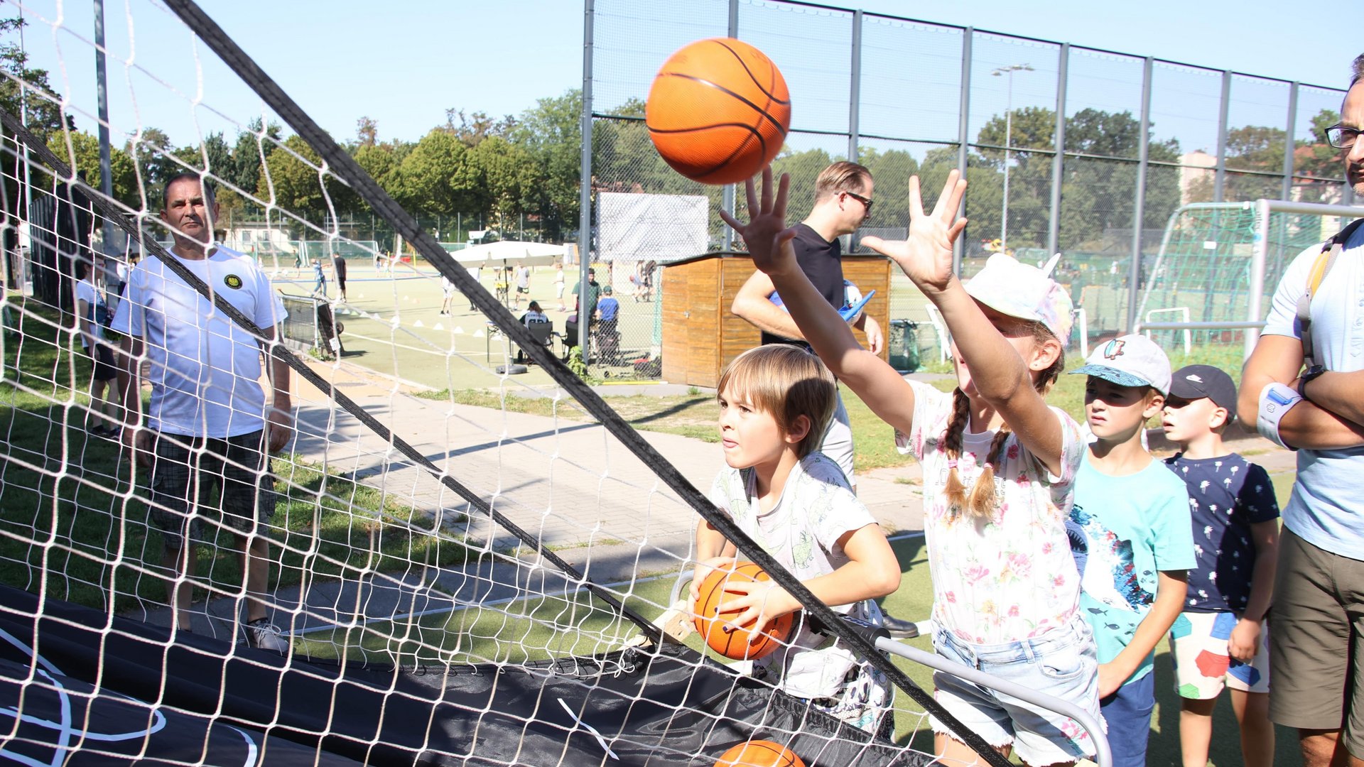 Basketball beim Familiensportfest