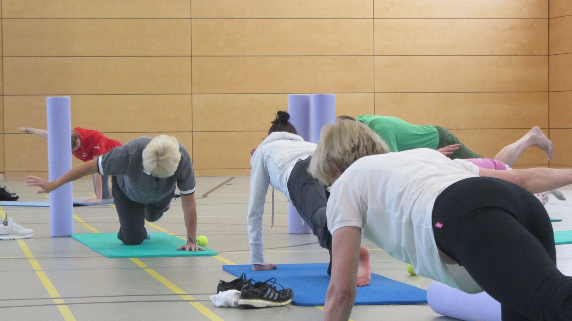 Praxis-Ausbildung in der Sportschule